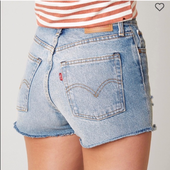 levi's 501 wedgie shorts